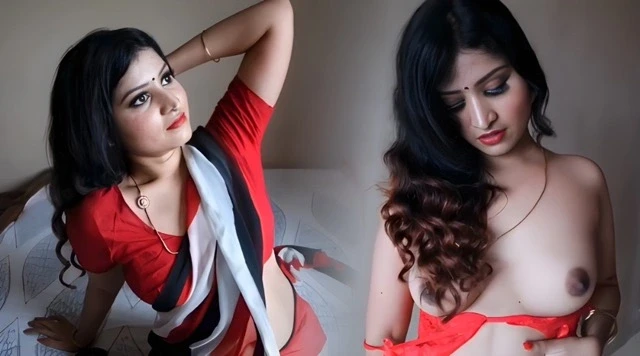Kommal White Saree UNCUT 2026 Web Series
